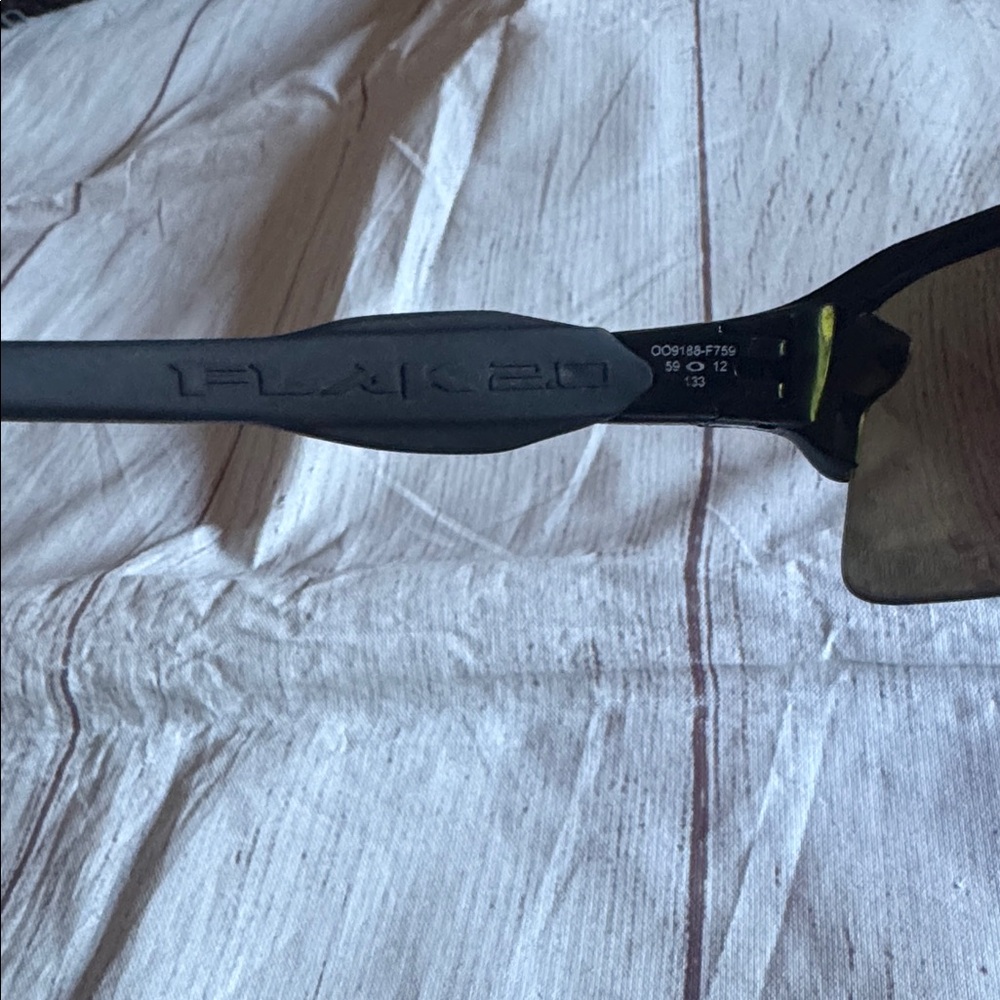 Oakley Men's Flak 2.0 Black/Saphire Prizm Lenses - Picture 4 of 16